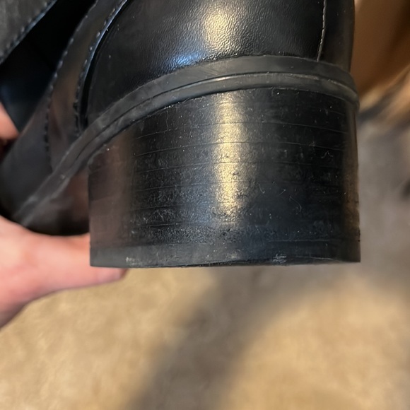 Black leather Bandolino boots - Picture 8 of 10